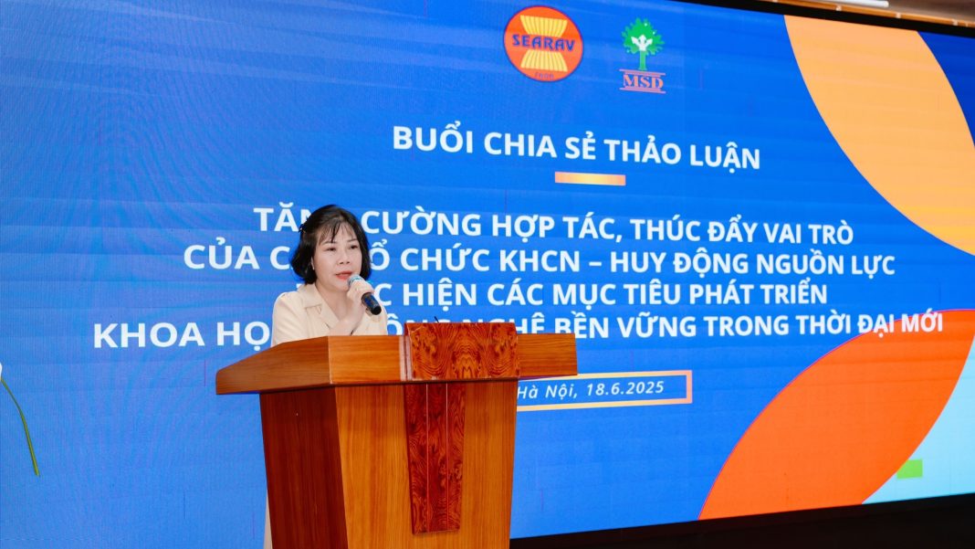 Tăng cường hợp tác, thúc đẩy vai trò của các tổ chức khoa học và công nghệ
